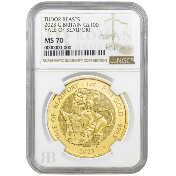 Tudor Beast 2023 Yale Of Beaufort Graded from MS68+