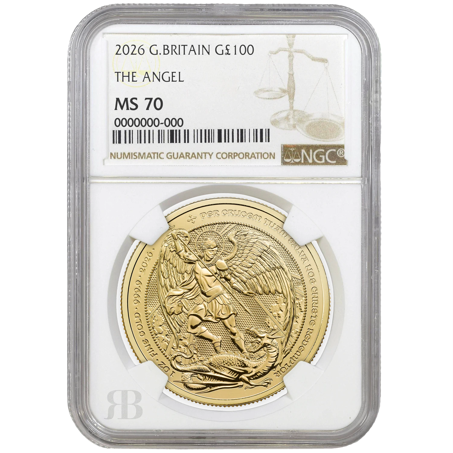 The Angel 2026 1oz MS68+